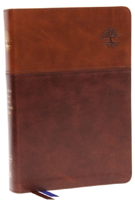 Nkjv, Matthew Henry Daily Devotional Bible, Leathersoft, Brown, Red Letter, Comfort Print: 366 Daily Devotions by Matthew Henry