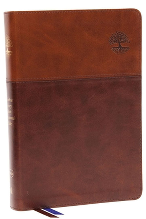 Nkjv, Matthew Henry Daily Devotional Bible, Leathersoft, Brown, Red Letter, Thumb Indexed, Comfort Print: 366 Daily Devotions by Matthew Henry by Thomas Nelson