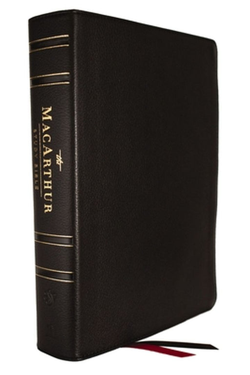 The Esv, MacArthur Study Bible, 2nd Edition, Genuine Leather, Black: Unleashing God's Truth One Verse at a Time by John F. MacArthur
