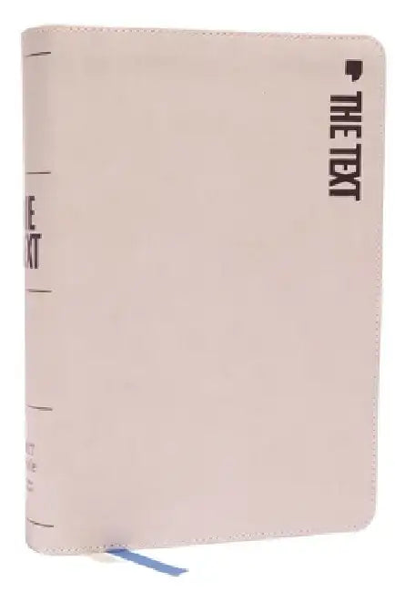 Net, the Text Bible, Leathersoft, Stone, Comfort Print: Uncover the Message Between God, Humanity, and You by Michael DiMarco