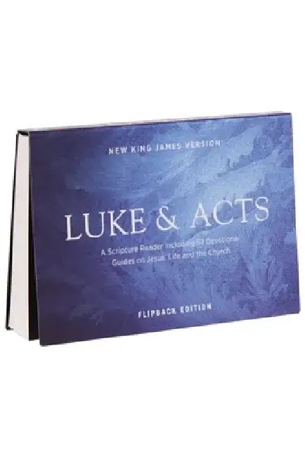NKJV Luke/Acts Devotional, Flipback Edition, Red Letter, Paperback by Thomas Nelson