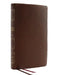 Nkjv, Deluxe Thinline Reference Bible, Genuine Leather, Brown, Red Letter, Comfort Print: Holy Bible, New King James Version by Thomas Nelson