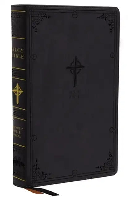 Nabre, New American Bible, Revised Edition, Catholic Bible, Large Print Edition, Leathersoft, Black, Thumb Indexed, Comfort Print: Holy Bible by Catholic Bible Press