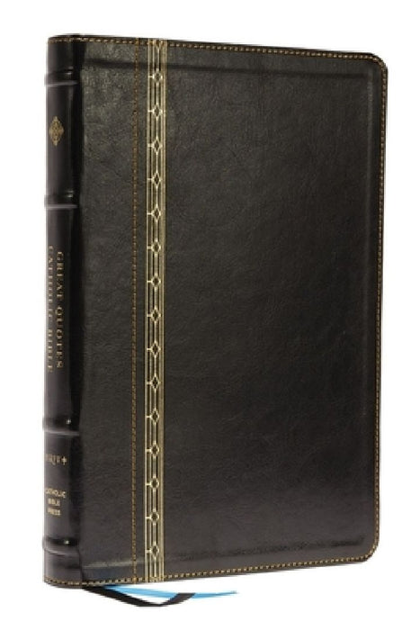 Nrsvce, Great Quotes Catholic Bible, Leathersoft, Black, Comfort Print: Holy Bible by Catholic Bible Press