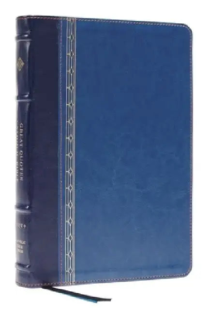 Nrsvce, Great Quotes Catholic Bible, Leathersoft, Blue, Comfort Print: Holy Bible by Catholic Bible Press