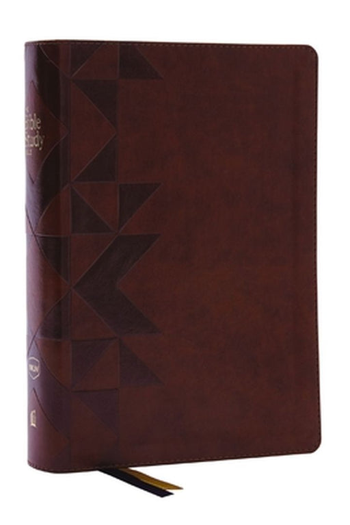 Nkjv, the Bible Study Bible, Leathersoft, Brown, Comfort Print: A Study Guide for Every Chapter of the Bible by Sam O'Neal
