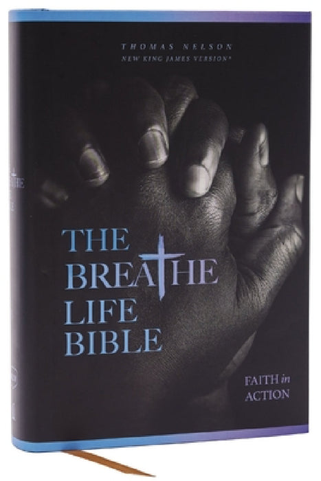 The Breathe Life Holy Bible: Faith in Action (Nkjv, Hardcover, Red Letter, Comfort Print) by Michele Clark Jenkins, Stephanie Perry Moore, Thomas Nelson