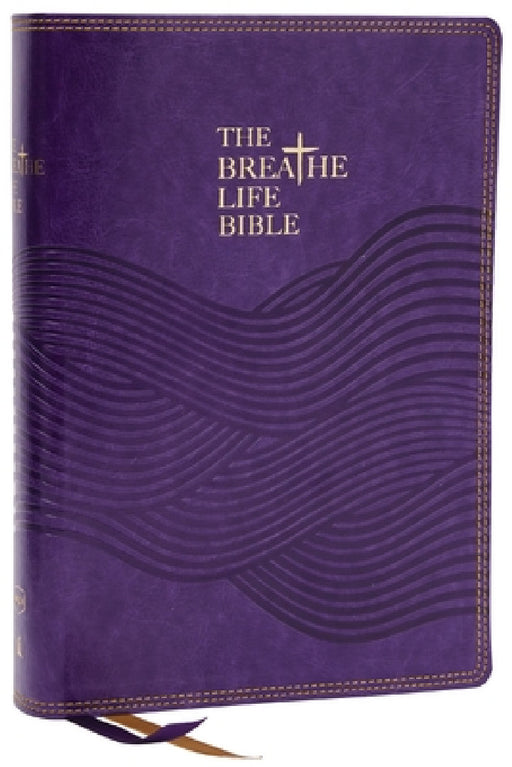 The Breathe Life Holy Bible: Faith in Action (Nkjv, Purple Leathersoft, Red Letter, Comfort Print) by Michele Clark Jenkins, Stephanie Perry Moore, Thomas Nelson