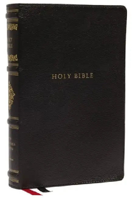 Nkjv, Personal Size Reference Bible, Sovereign Collection, Leathersoft, Black, Red Letter, Thumb Indexed, Comfort Print: Holy Bible, New King James Ve