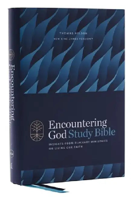 Nkjv, Encountering God Study Bible, Hardcover, Red Letter, Comfort Print: Insights from Blackaby Ministries on Living Our Faith by Henry Blackaby