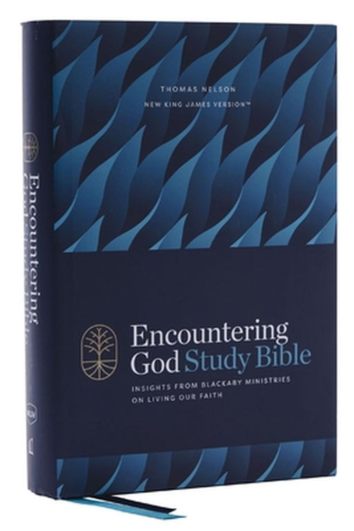 Nkjv, Encountering God Study Bible, Hardcover, Red Letter, Comfort Print: Insights from Blackaby Ministries on Living Our Faith by Henry Blackaby