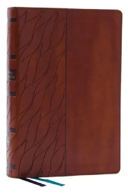 Encountering God Study Bible: Insights from Blackaby Ministries on Living Our Faith (Nkjv, Brown Leathersoft, Red Letter, Comfort Print) by Henry Blackaby