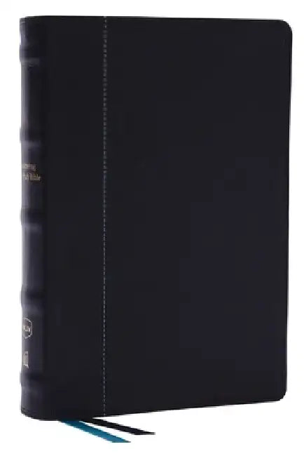 Nkjv, Encountering God Study Bible, Genuine Leather, Black, Red Letter, Thumb Indexed, Comfort Print: Insights from Blackaby Ministries on Living Our by Henry Blackaby