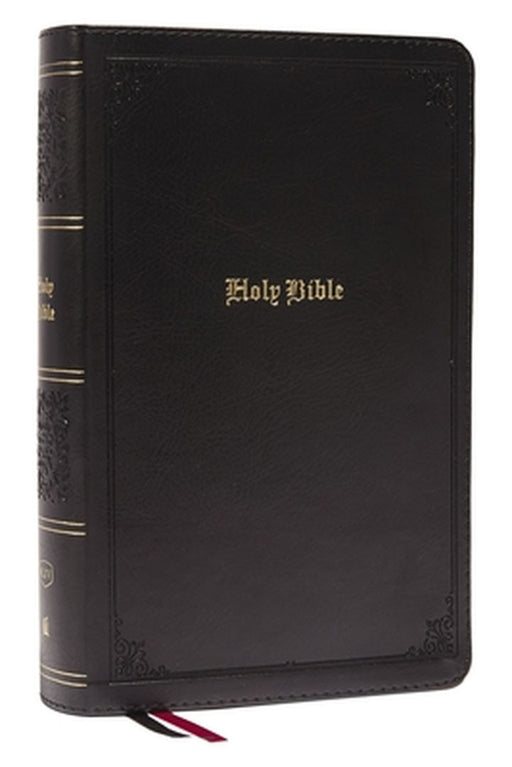 Kjv, End-Of-Verse Reference Bible, Personal Size Large Print, Leathersoft, Black, Red Letter, Comfort Print: Holy Bible, King James Version by Thomas Nelson