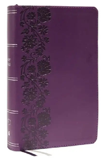 Kjv, End-Of-Verse Reference Bible, Personal Size Large Print, Leathersoft, Purple, Red Letter, Comfort Print: Holy Bible, King James Version by Thomas Nelson