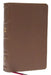 Kjv, End-Of-Verse Reference Bible, Personal Size Large Print, Genuine Leather, Brown, Red Letter, Comfort Print: Holy Bible, King James Version by Thomas Nelson