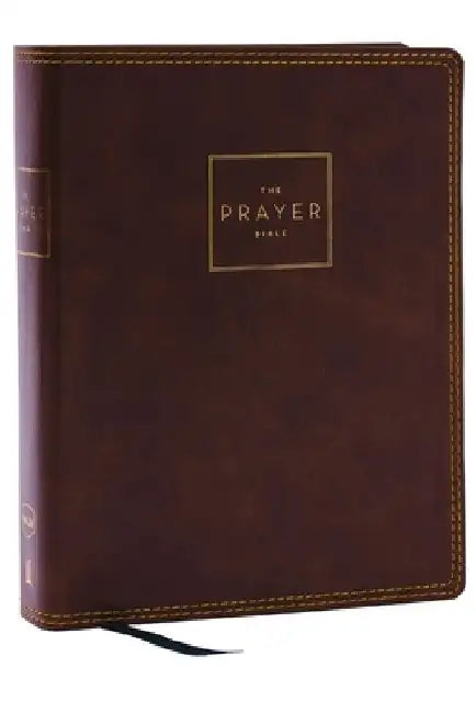Nkjv, the Prayer Bible, Leathersoft, Brown, Red Letter, Comfort Print