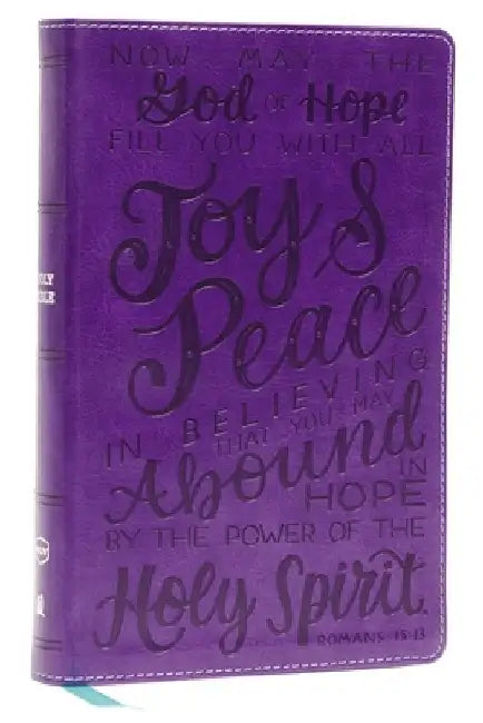 Nkjv, Holy Bible for Kids, Verse Art Cover Collection, Leathersoft, Purple, Comfort Print: Holy Bible, New King James Version by Thomas Nelson