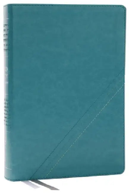 Nkjv, Word Study Reference Bible, Leathersoft, Turquoise, Red Letter, Comfort Print: 2,000 Keywords That Unlock the Meaning of the Bible by Thomas Nelson