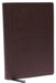 Kjv, Giant Print Center-Column Reference Bible, Verse Art Cover Collection, Genuine Leather, Brown, Red Letter, Thumb Indexed, Comfort Print: Holy Bib by Thomas Nelson