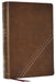 Kjv, Word Study Reference Bible, Leathersoft, Brown, Red Letter, Comfort Print: 2,000 Keywords That Unlock the Meaning of the Bible by Thomas Nelson