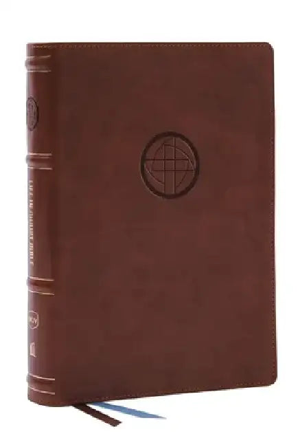 Life in Christ Bible: Discovering, Believing, and Rejoicing in Who God Says You Are (Nkjv, Brown Leathersoft, Thumb Indexed, Red Letter, Comfort Print by Thomas Nelson