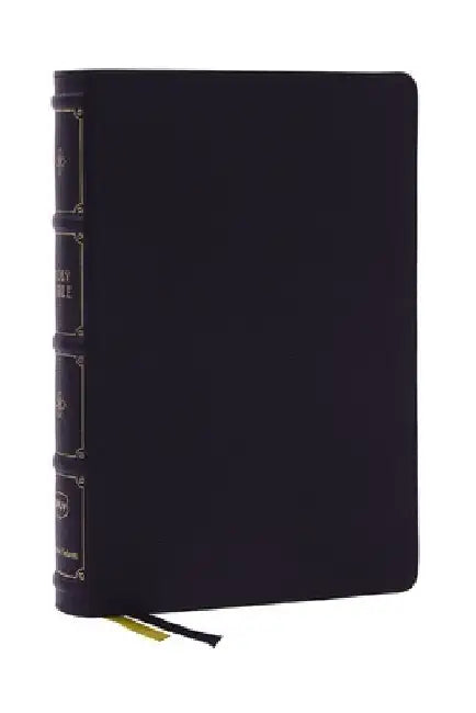 Nkjv, Large Print Thinline Reference Bible, Blue Letter, MacLaren Series, Leathersoft, Black, Comfort Print: Holy Bible, New King James Version by Thomas Nelson