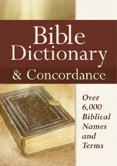Bible Dictionary & Concordance by Castle Books