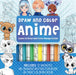 Draw & Color Anime Kit: Learn to Draw and Color Manga Cuties by Editors of Chartwell Books