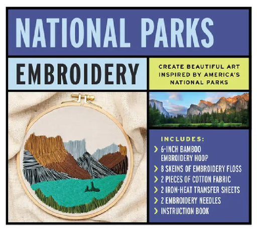National Parks Embroidery kit by Ken, Jr. Jones