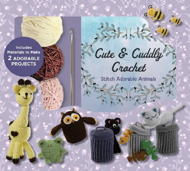 Cute and Cuddly Crochet Kit by Editors of Chartwell Books
