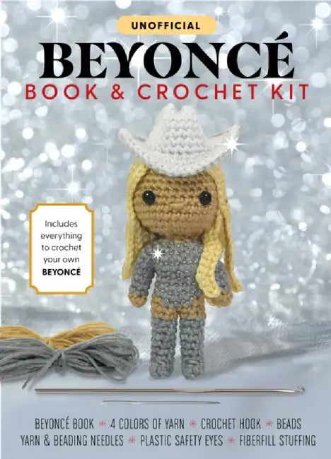 Unofficial Beyonce Book and Crochet Kit by Kati Galusz