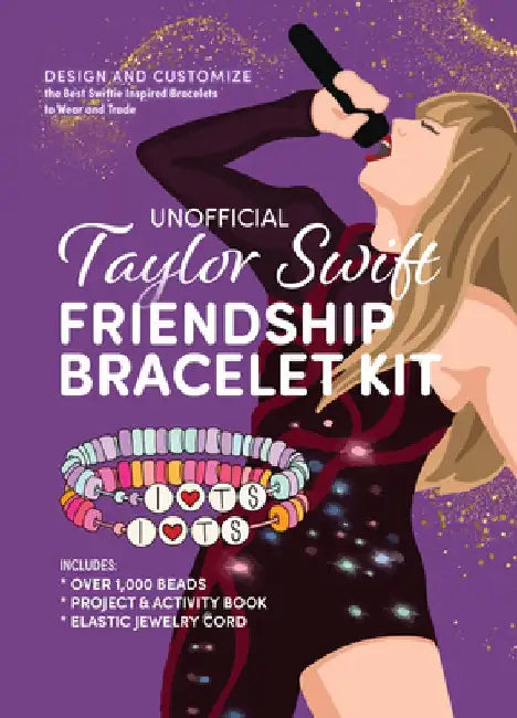 Unofficial Taylor Swift Friendship Bracelet Kit by Editors of Chartwell Books