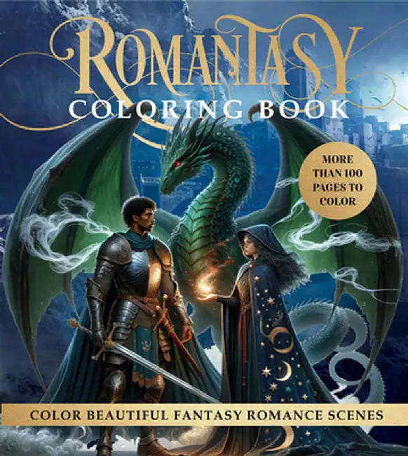 Romantasy Coloring Book: Color Beautiful Fantasy Romance Scenes by Editors of Chartwell Books