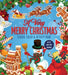 A Very Merry Christmas Sticker, Color & Activity Book: With Over 100 Stickers! by Editors of Chartwell Books