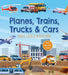 Planes, Trains, Trucks & Cars Sticker, Color & Activity Book: With Over 100 Stickers! by Editors of Chartwell Books