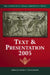 Text & Presentation, 2005 by Stratos E. Constantinidis
