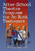 After-School Theatre Programs for At-Risk Teenagers by Philip Zwerling