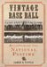 Vintage Base Ball: Recapturing the National Pastime by James R. Tootle