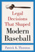 Legal Decisions That Shaped Modern Baseball by Patrick K. Thornton