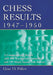 Chess Results, 1947-1950: A Comprehensive Record with 980 Tournament Crosstables and 155 Match Scores, with Sources by Gino Di Felice