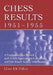 Chess Results, 1951-1955: A Comprehensive Record with 1,620 Tournament Crosstables and 144 Match Scores, with Sources by Gino Di Felice