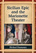 Sicilian Epic and the Marionette Theater by Michael Buonanno