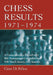 Chess Results, 1971-1974: A Comprehensive Record with 966 Tournament Crosstables and 148 Match Scores, with Sources by Gino Di Felice