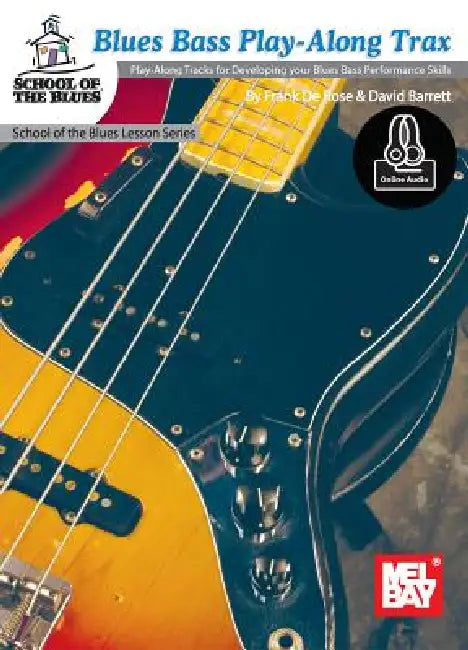 Blues Bass Play-Along Trax by Frank de Rose