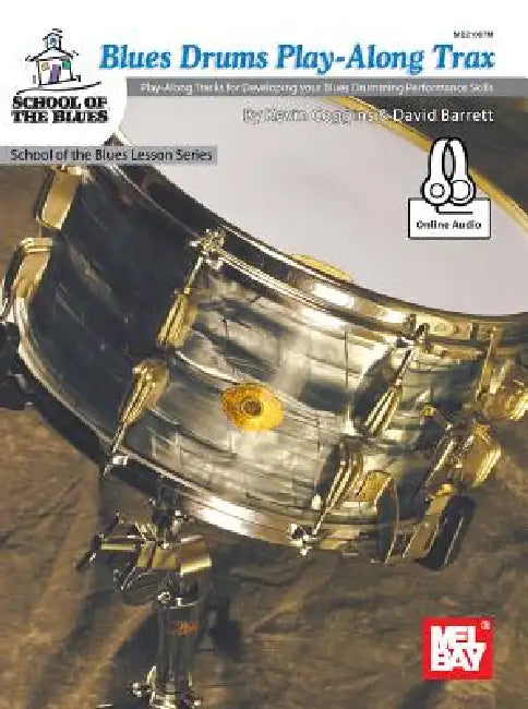 Blues Drums Play-Along Trax by Kevin Coggins
