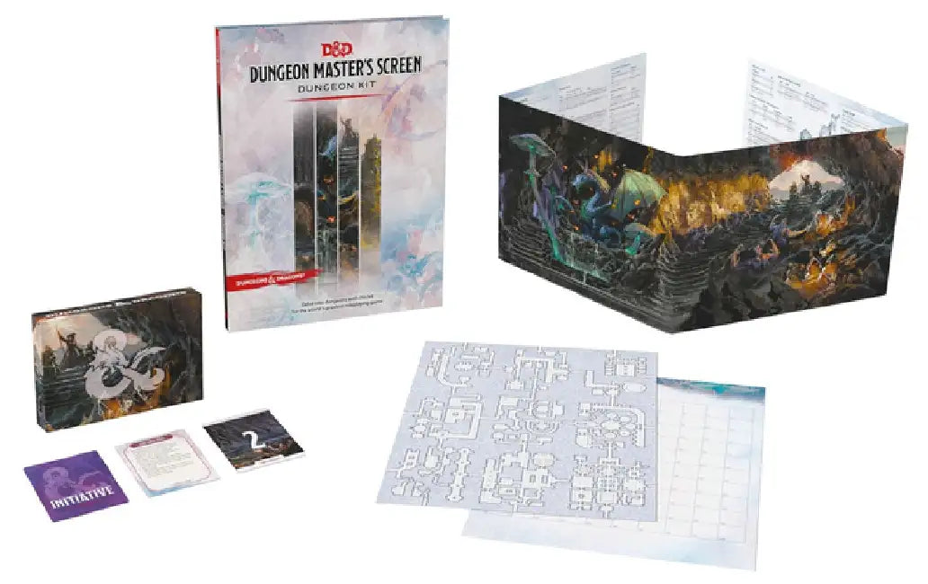 D&D Dungeon Masters Screen Dungeon 