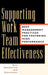 Supporting Work Team Effectiveness: Best Management Practices for Fostering High Performance by Eric Sundstrom and Associates
