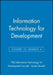 Information Technology for Development, Volume 12, Number 4 by Sajda Qureshi