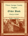 Prince George County, Virginia Order Book, 1714/5-1720/1 by Wesley Pippenger